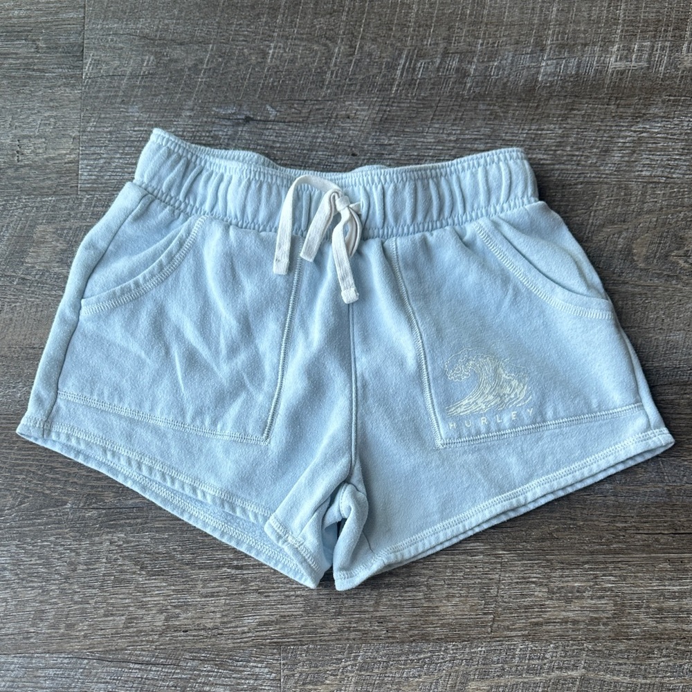 Hurley Sky Blue Athletic Shorts